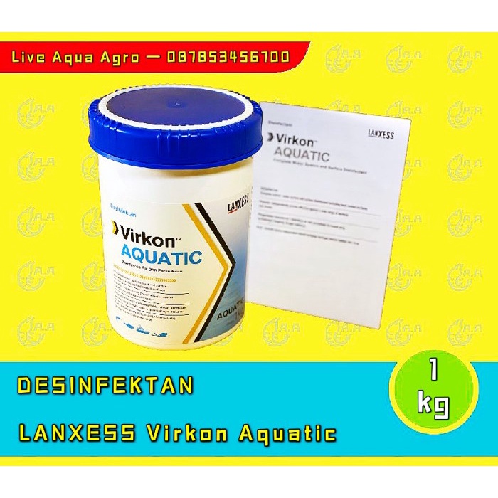 {BerjayaStore} LANXESS Virkon™ AQUATIC 1 Kg Disinfektan Diskon
