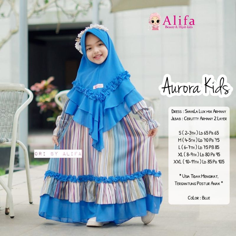 AURORA SET GAMIS , GAMIS KIDS