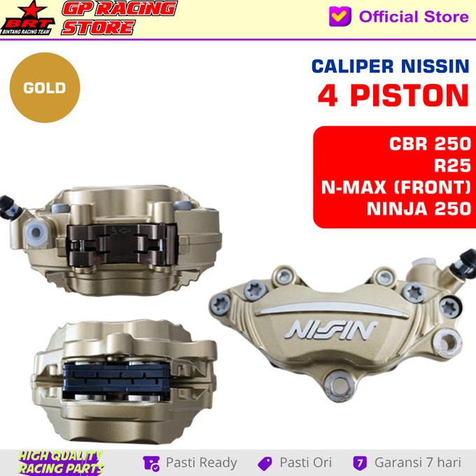 Kaliper Rem Nissin Original - Samurai Brake 4 Piston