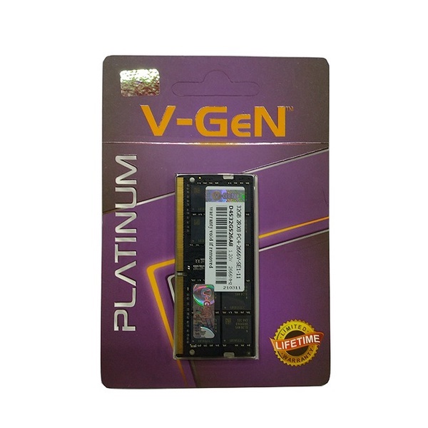 Ram Laptop VGeN DDR4 32GB PC21300 2666Mhz V-GeN Sodimm Platinum