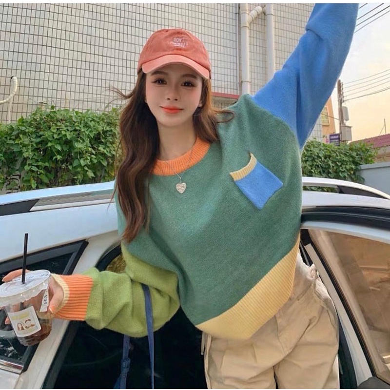 MILEA KNITE SWEATER WANITA KOREAN