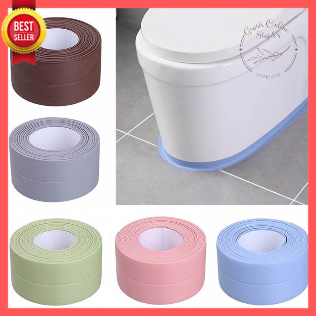 GOS B102 - Tape Perekat Sticker Anti Jamur Air Minyak PVC Wastafel Dapur Kamar Mandi