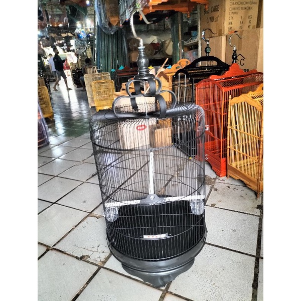 SANGKAR BESI LOVEBIRD SUPER JUMBO COCOK BUAT KR,POKSAY,CUCAK IJO,MURAI BATU ANAK DM 45.