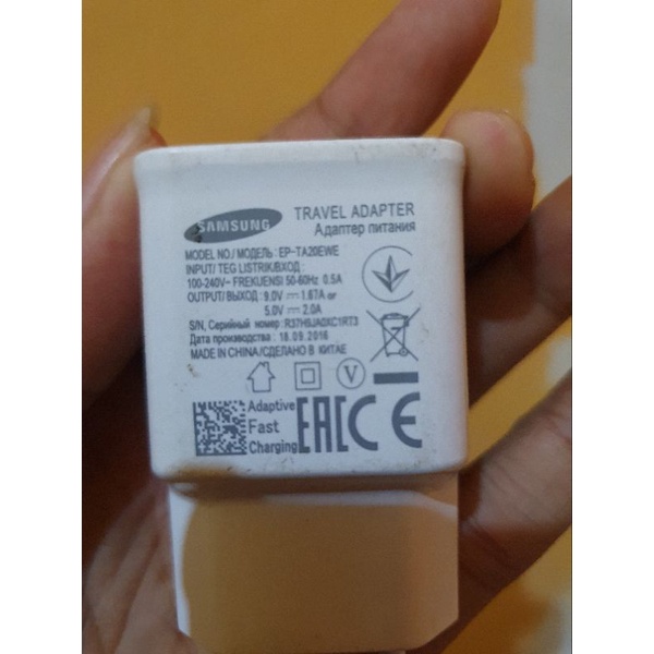 adaptor charger original bawaan hp samsung fast charging