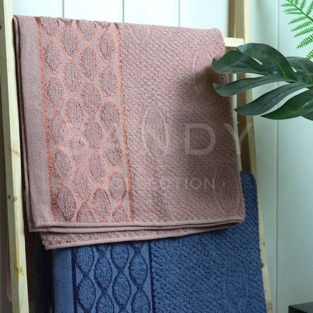 Handuk Mandi Katun Dewasa Ukuran 70x135cm Classic - Sandy Collection