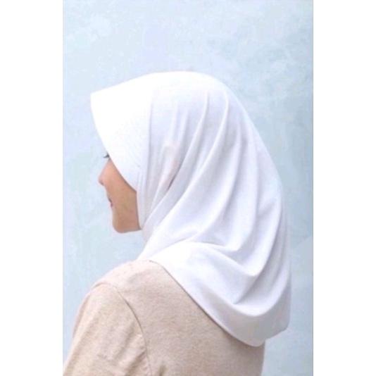Hijab Pendek Sport / Hijab sport jersy premium / bergo sport pendek / hijab sport