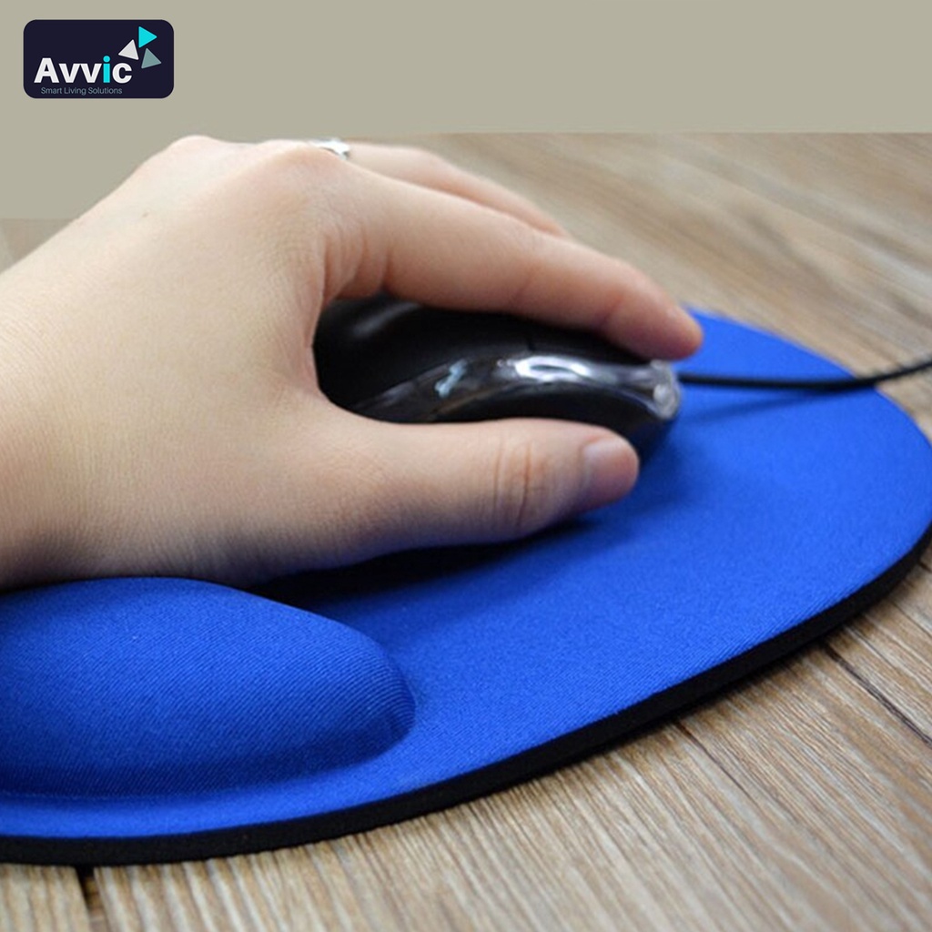 Mousepad Alas Mouse Bantalan Busa Wrist Rest EVA Mouse Pad PC Laptop