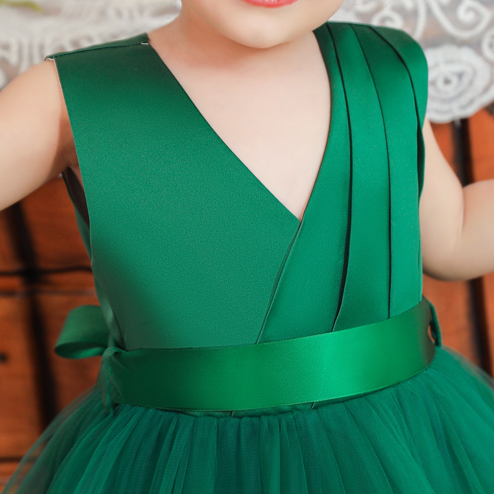 Pesta Natal Gaun Putri Cantik Pesta Anak Perempuan Gorgeous Bloom Kid Dress Party Anak