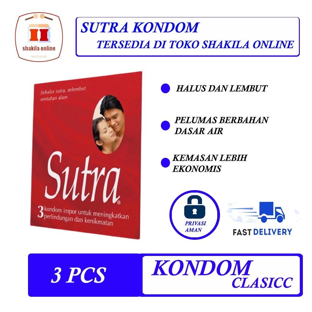 sutra merah isi 3/sutra kondom isi 3/sutra clasicc isi 3/sutra kondom isi 3
