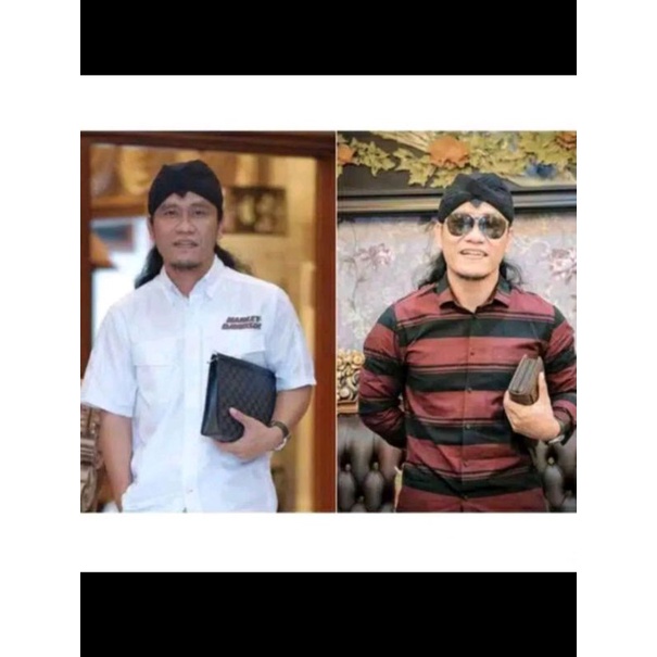 Blangkon Lipat Sunan Kalijaga Hitam Polos Sliwir