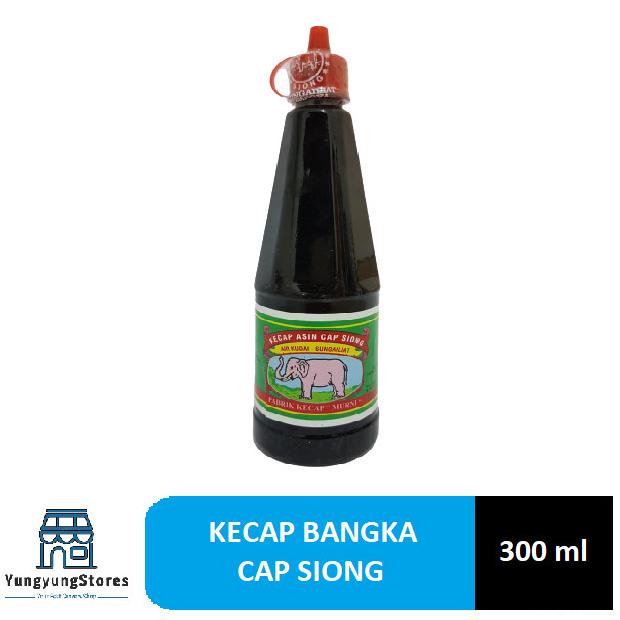 

Kecap Asin Cap Siong / Gajah Bangka 300 ml