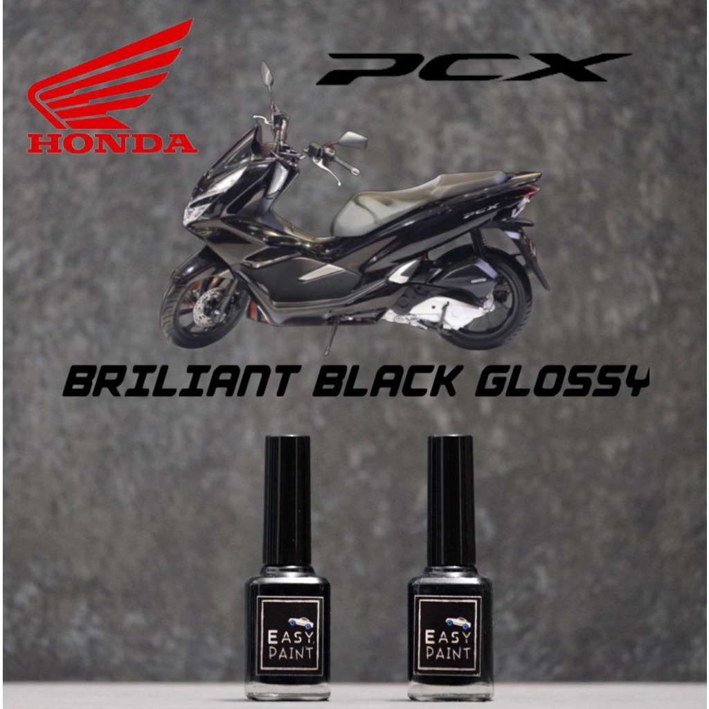 Cat Oles Motor Briliant Black Glossy Metalic Honda PCX 160 Hitam Gloss