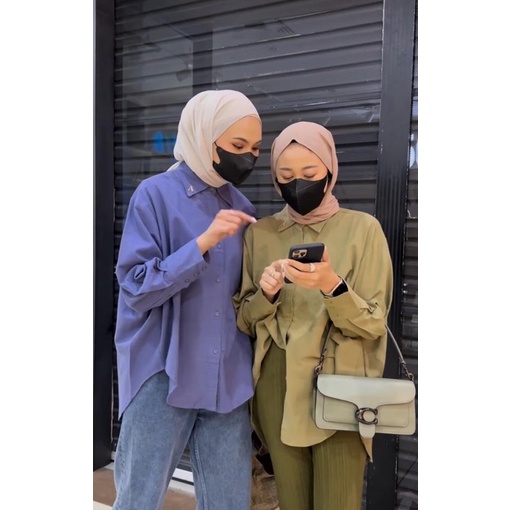 Linen Shirt (Kemeja Oversize) ARASCARF