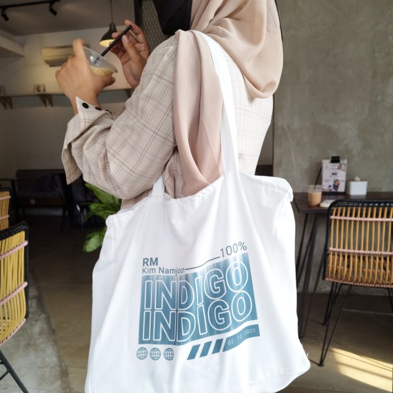 TOTEBAG INDIGO RM KIM NAMJOON/ TOTE BAG INDIGO RM NAMJOON