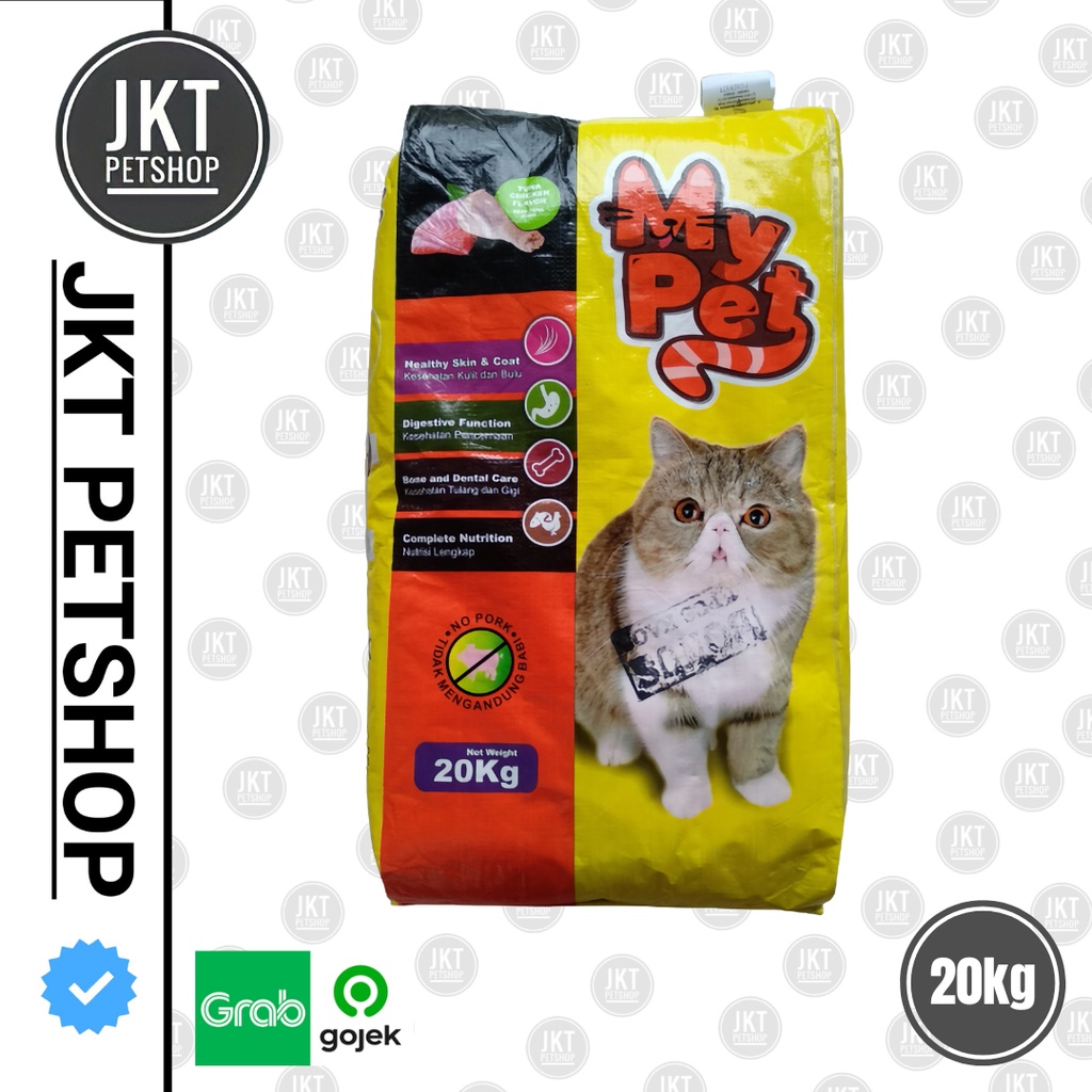 makanan kucing MY PET TUNA 20kg