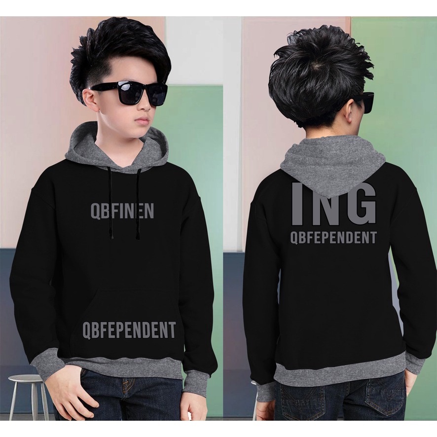 Hoodie Anak Finen  Anak Gaming Bahan Fleece Tebal /Jaket Anak Laki Laki/Jaket Anak Terbaru/4-11 Tahun