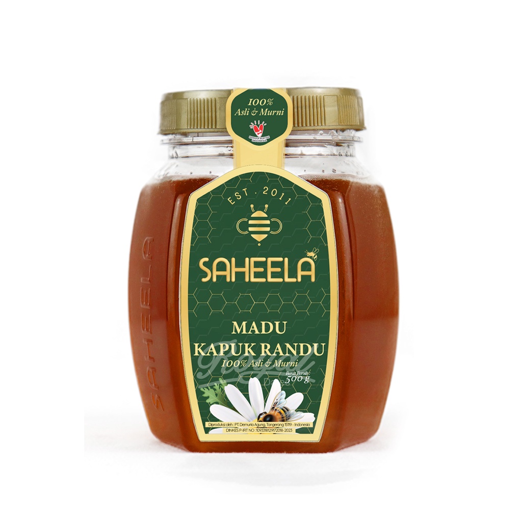 

Saheela Madu Murni 500gr BPOM | 100% Madu Murni Tanpa Campuran