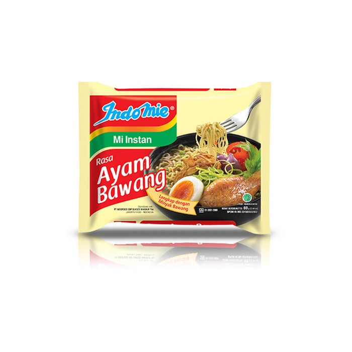 

Indomie Ayam Bawang / Mie Instan 69 Gr