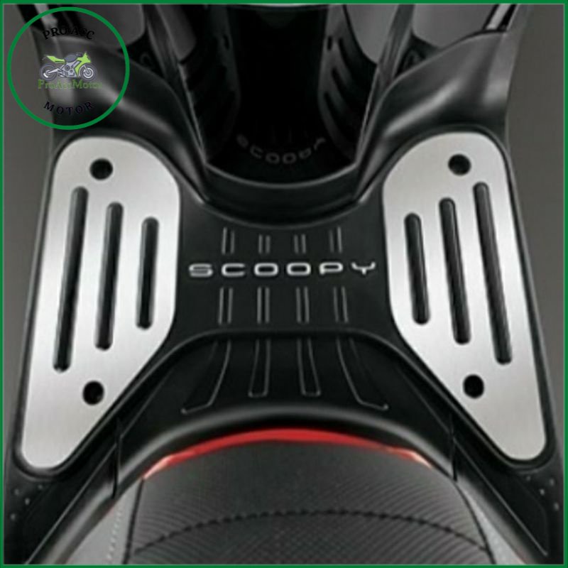 Karpet New Scoopy 2020-2022 Bordes New Scoopy 2020-2022 Pijakan kaki New Scoopy 2020-2022 Original AHM (pro acc motor)