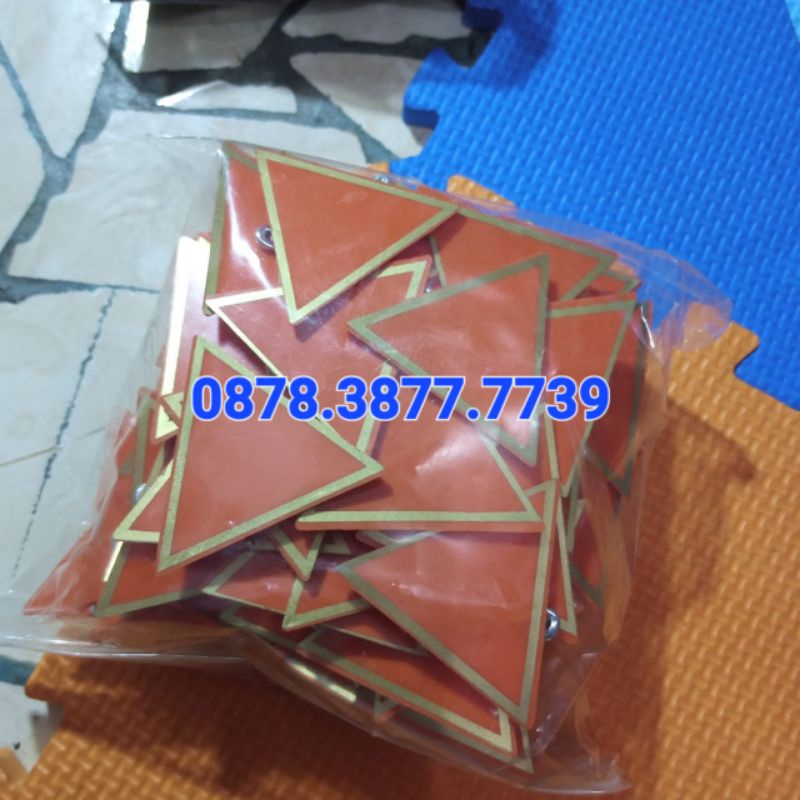 Pin barung mika bijian (ready10 warna)