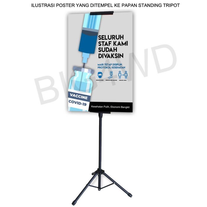 

POSTER SAJA BESERTA POLIFOAM 60X90 CM TIDAK TERMASUK KAKI