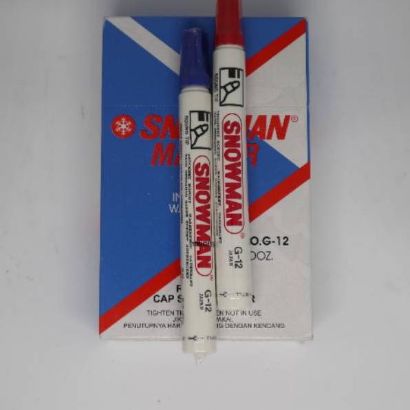 

Model Baru !! Spidol Snowman Permanent G-12 ✓