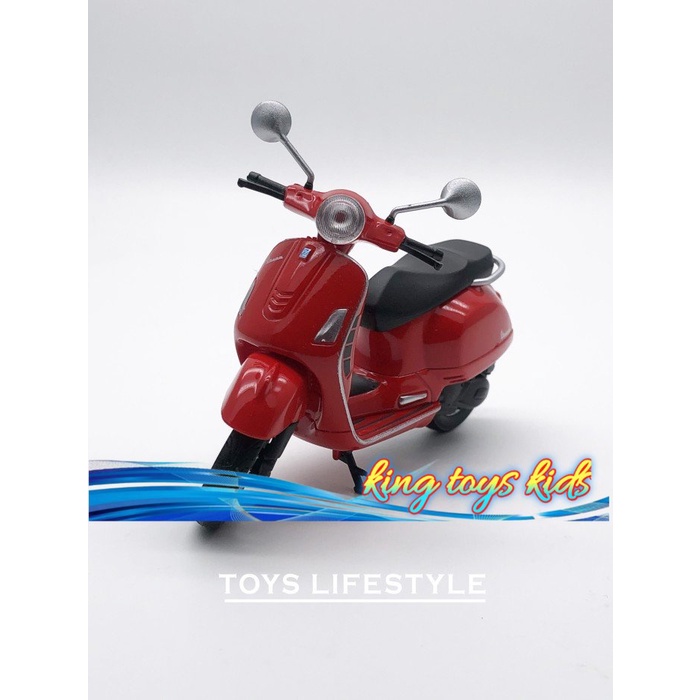 BARU / Welly Diecast - Vespa GTS 125cc 2017