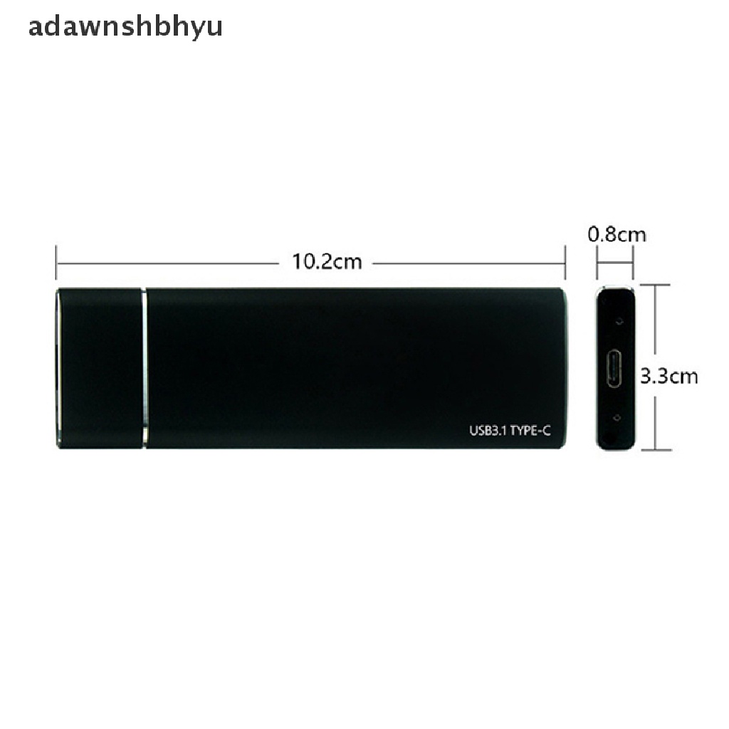 Adawnshbhyu 4TB SSD Eksternal 1TB 2TB 500GB Handphone Solid State Hardisk USB 3.1 External ID