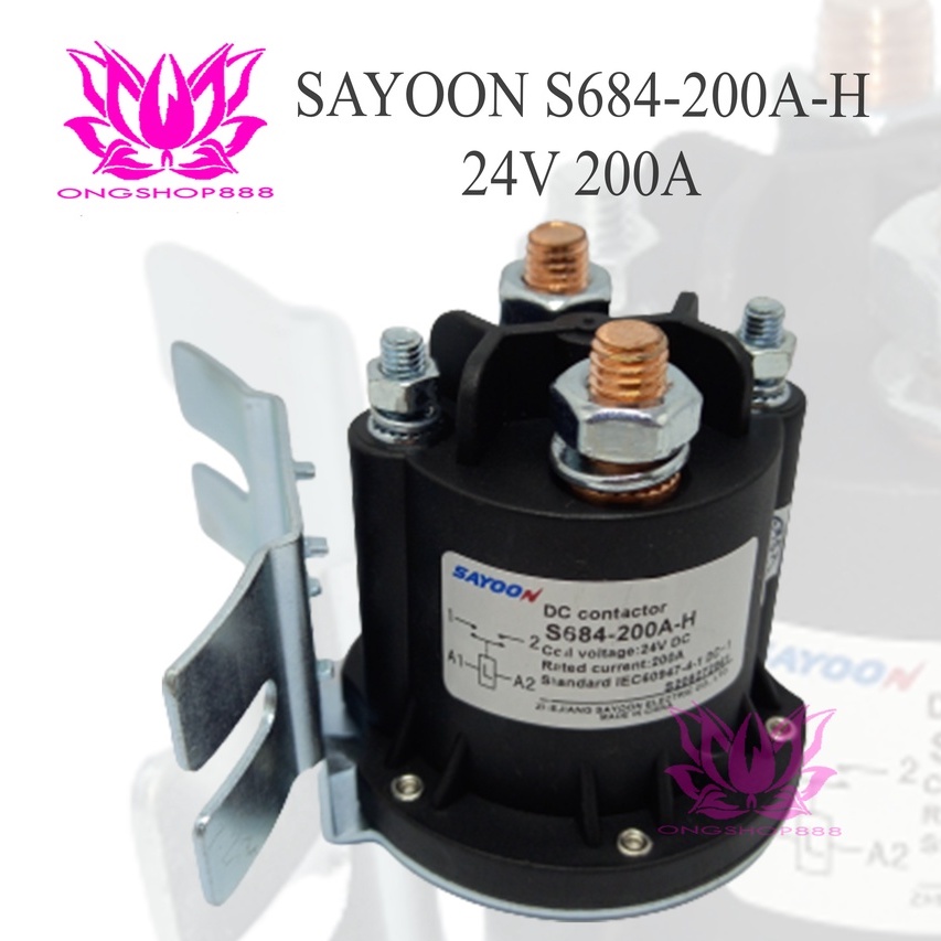 Sayoon Contactor S684-200A-H 24V 200A Not Trombetta Kontaktor