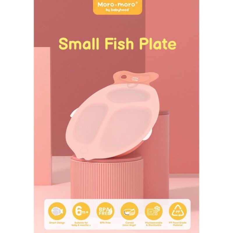 Moro-Moro Small Fish Plate MFP2230 — Tempat Makan Anak