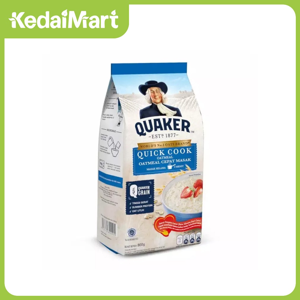 

Quaker Oat Quick Cook Pouch 800 Gram