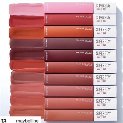 Jual Maybelline Superstay Maybelline Lipcream Matte Ink Lipstik Matte