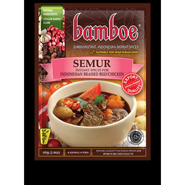 Bumbu Bamboe Semur 69Gr