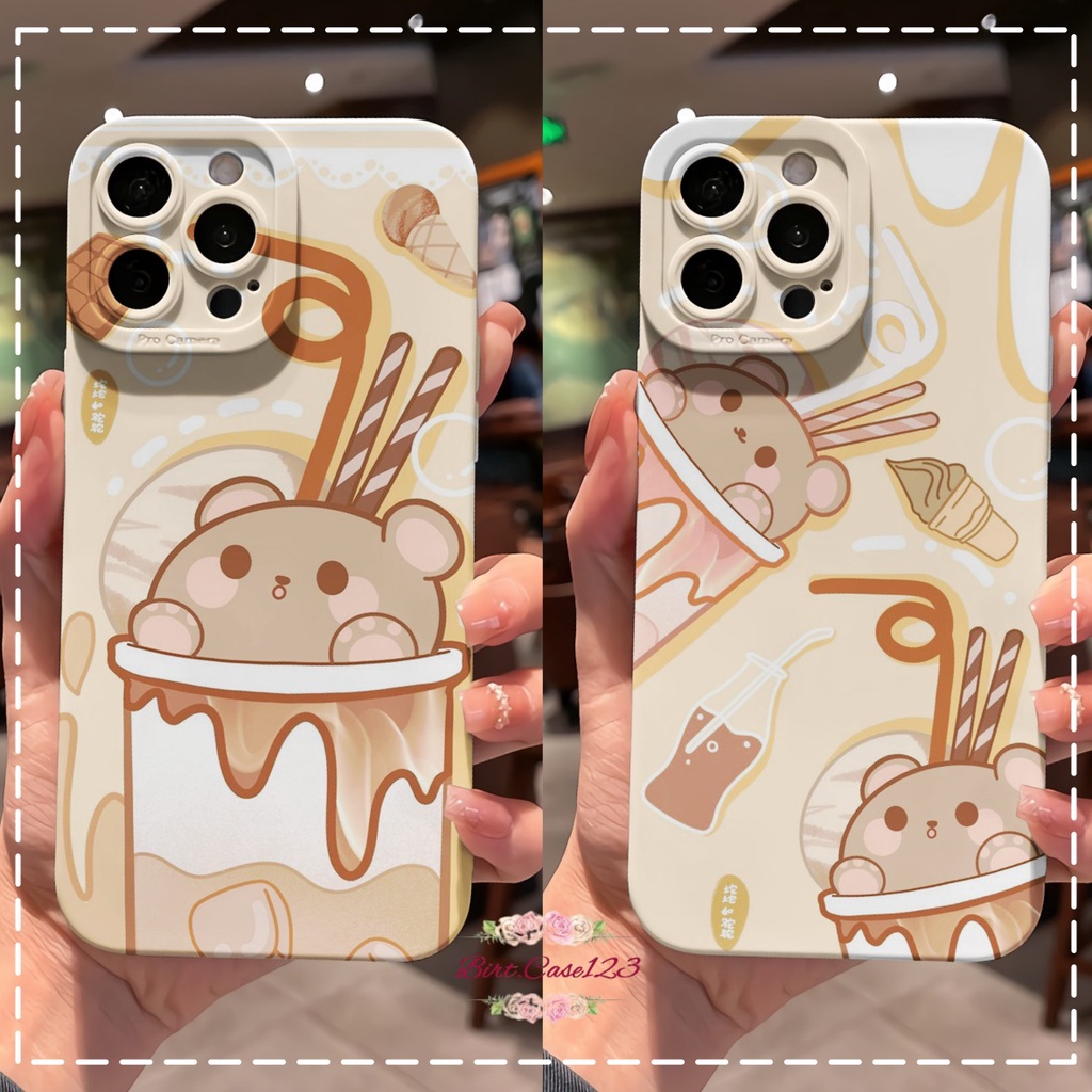 CUSTOM CASE SOFTCASE SILIKON PROCAMERA CHOCOLATTE CUSTOM OPPO REALME VIVO XIAOMI SAMSUNG INFINIX IPHONE FOR ALL TYPE BC6853