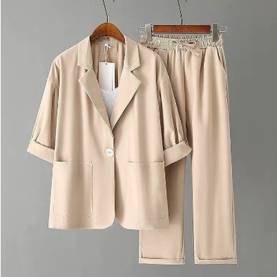 SIAP KIRIM Vallina Cavarez One Set / Baju Setelan Blazer Wanita / One Set baju Kerja Kantoran Korean
