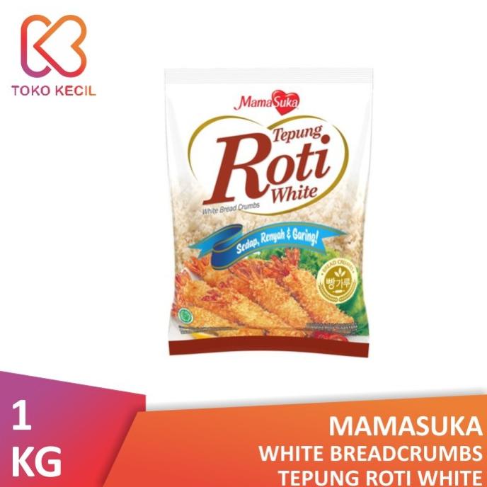 

Mamasuka Tepung Roti 1kg - White Breadcrumbs