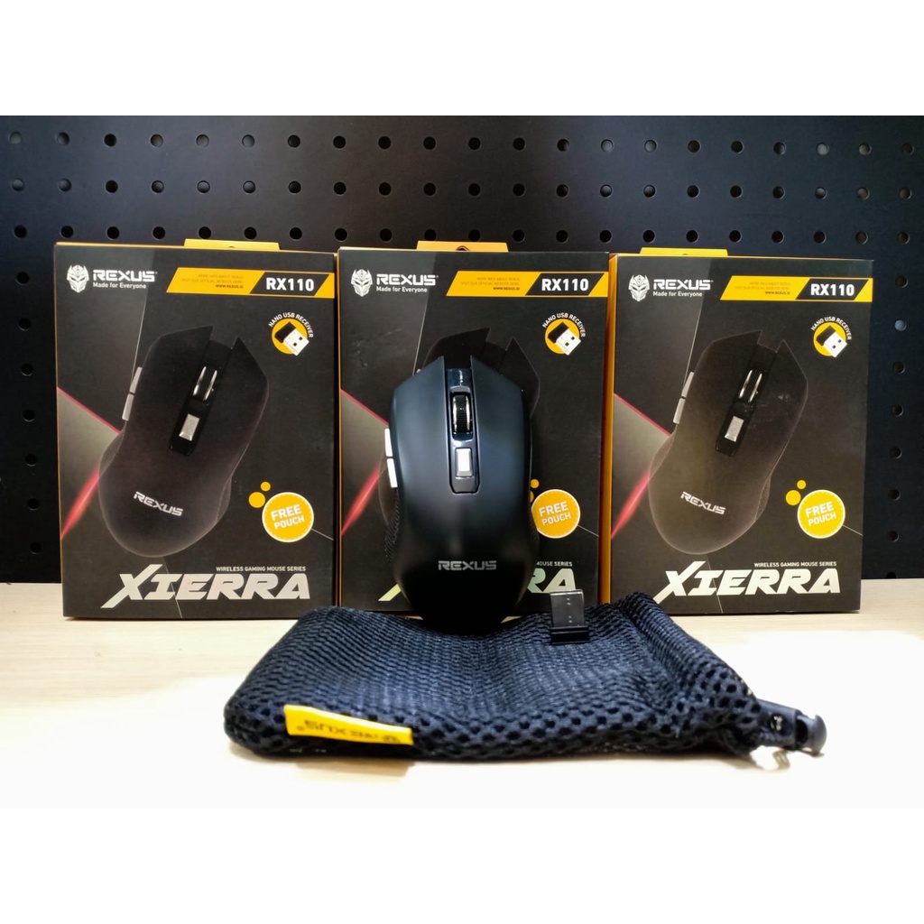 Mouse Gaming Rexus XIERRA RX110 Mouse Gaming Wireless dpi 1600