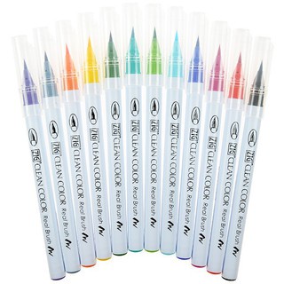 

Kuretake Zig Clean Color Real Brush Pen - RB-6000AT - Waterbase