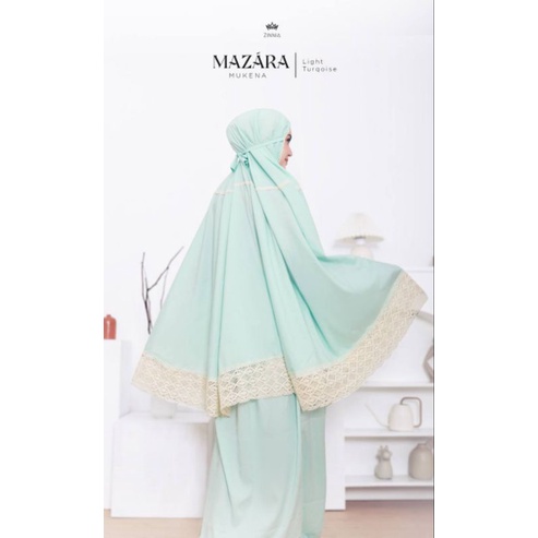 Mukena Mazara katun appolen ringan adem by Zinnia