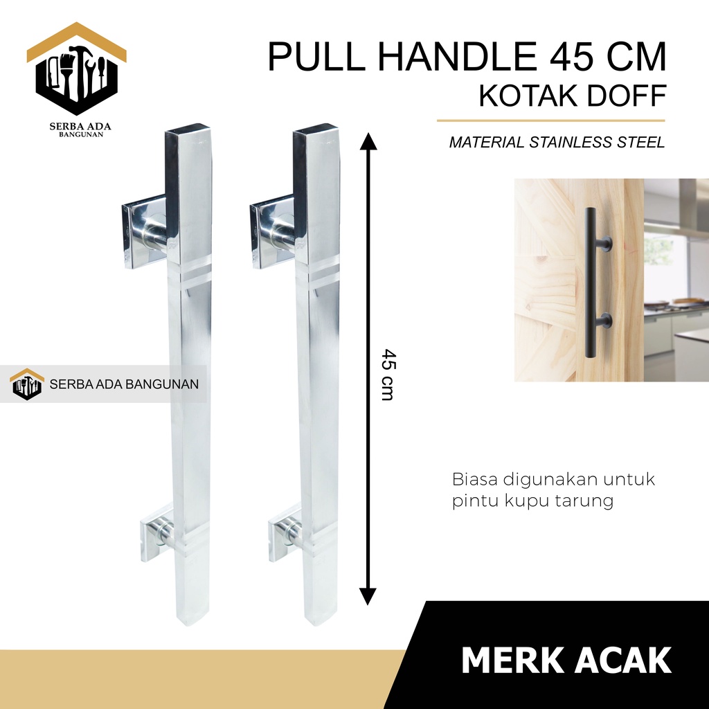 handle pintu rumah 33 &amp; 45 cm murah minimalis tarikan pintu pull stainless gagang pintu awet