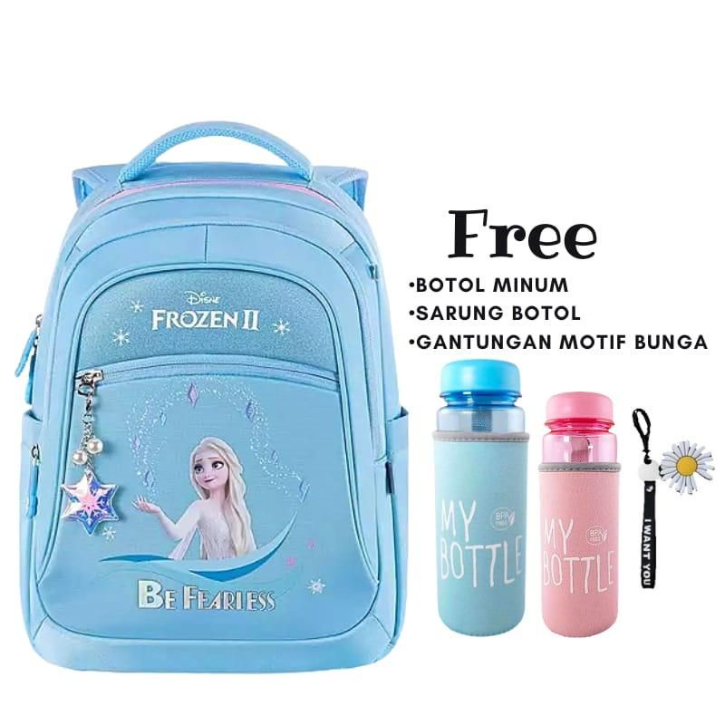 Tas Ransel Perempuan Untuk Sekolah Sd Smp Sma L0v3 B3t3s CX1 Free Gantungan Dan My B0ttl3 Lucu