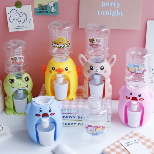 IKILOSHOP Mini Galon Dispenser Air Kecil Portabel Karakter Lucu Anak