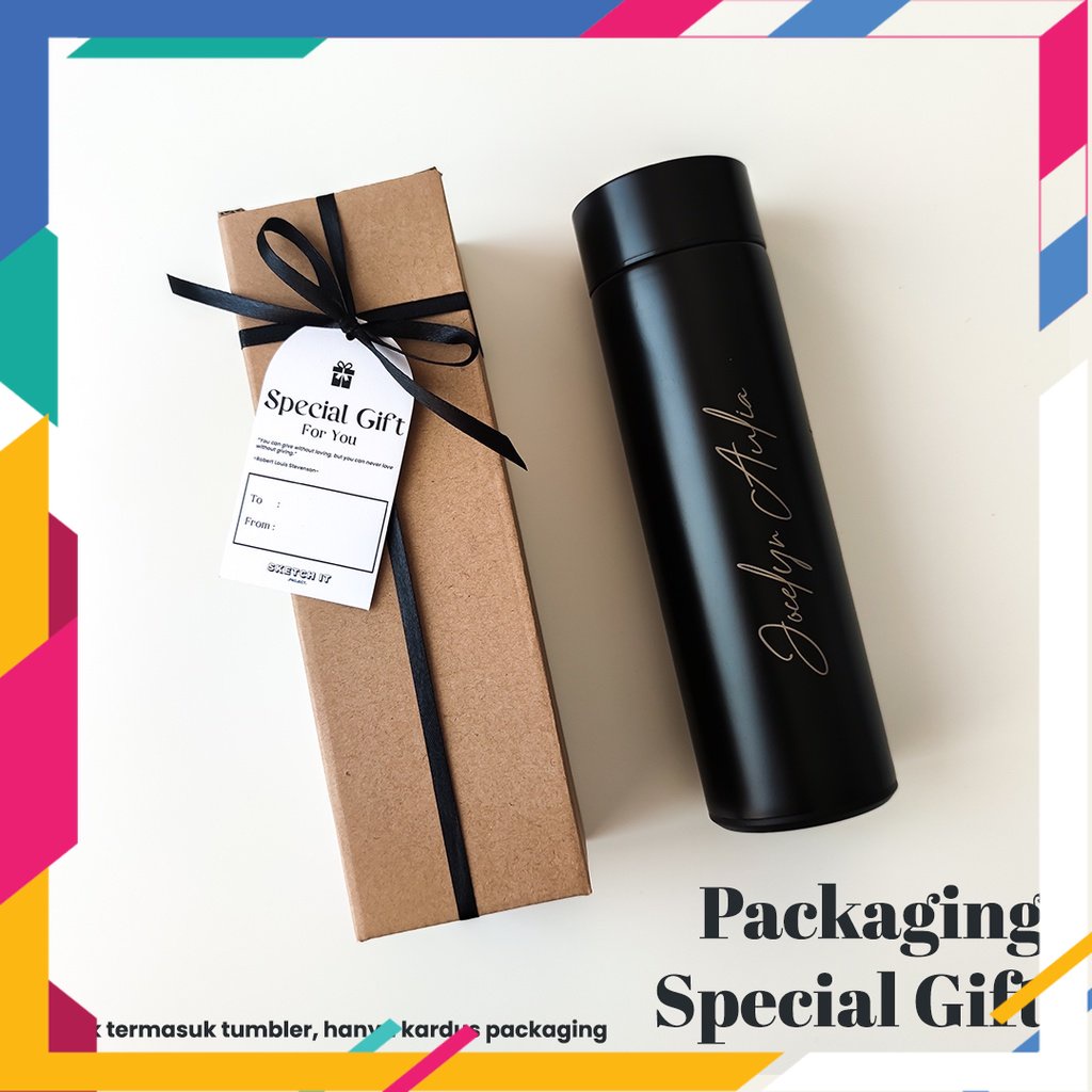 

SPECIAL NATAL DAN TAHUN BARU 2022 /Packaging Special Gift (Tidak Termasuk Tumbler) Hampers Gift Box Kotak Hadiah Ulang Tahun Khusus Tumbler Custom - Sketch It Project