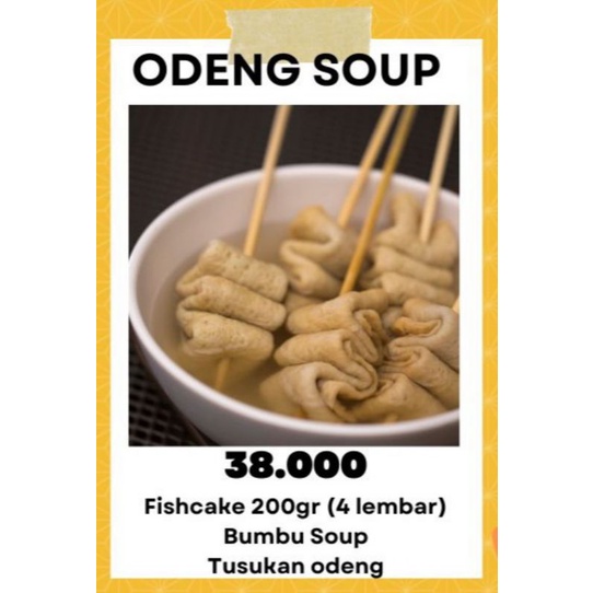

ODENG SOUP/EOMUK GUK