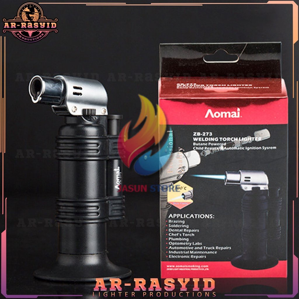 BISA COD!! Korek Api Las Gas Power Aomai Welding Torch Lighter ZB-273