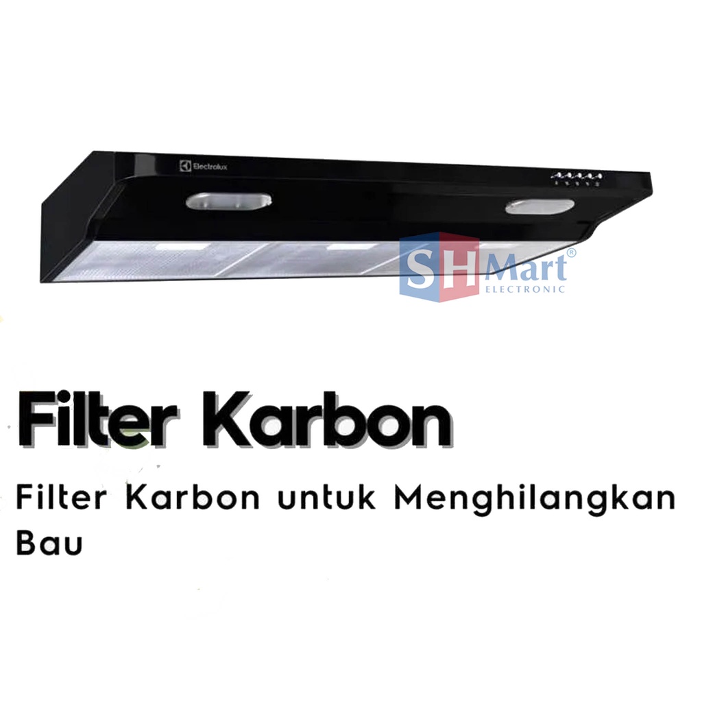 COOKER HOOD ELECTROLUX 60 CM EFT 6032 K / EFT6032K GARANSI RESMI