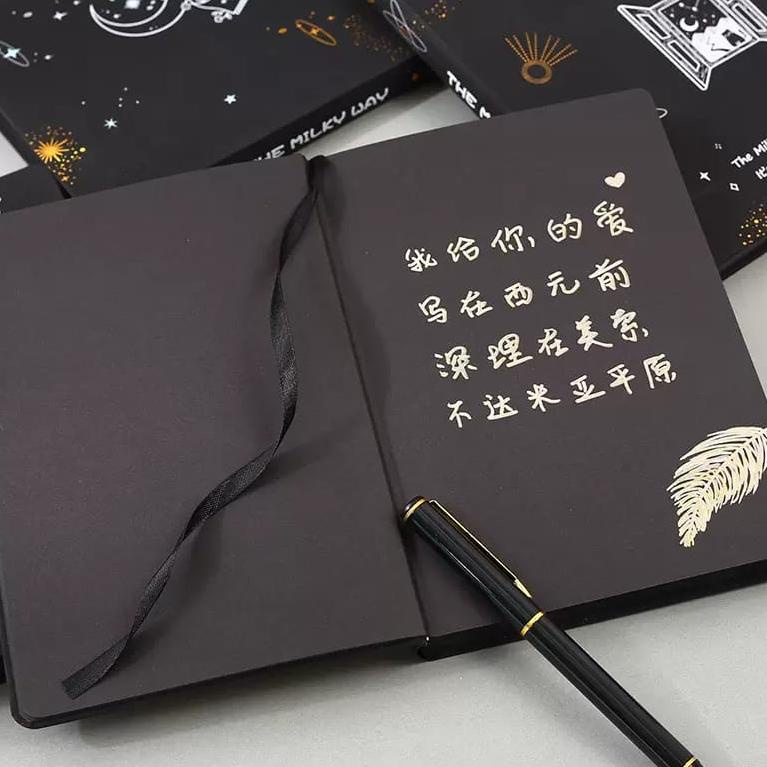 

([Product][O19E]❤) Diary Black The Milky Way banyak diminati