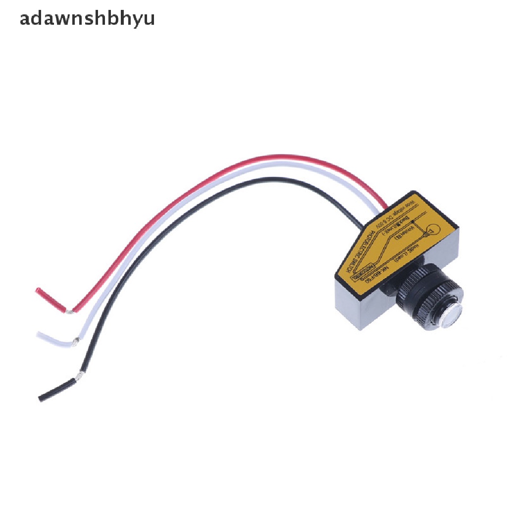 Adawnshbhyu Sensor Kontrol Cahaya Otomatis DC12V 24V 36V 48V Senja Ke Fajar Photocell Switch ID