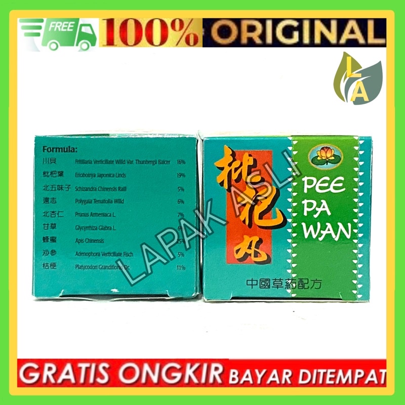 Pee Pa Wan - Obat Batuk Untuk Segala Jenis Batuk Herbal