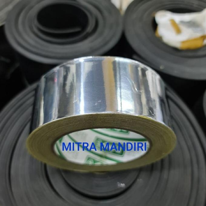 

Aluminium Foil Tape merk 10cm (Lakban Aluminium Anti Panas)